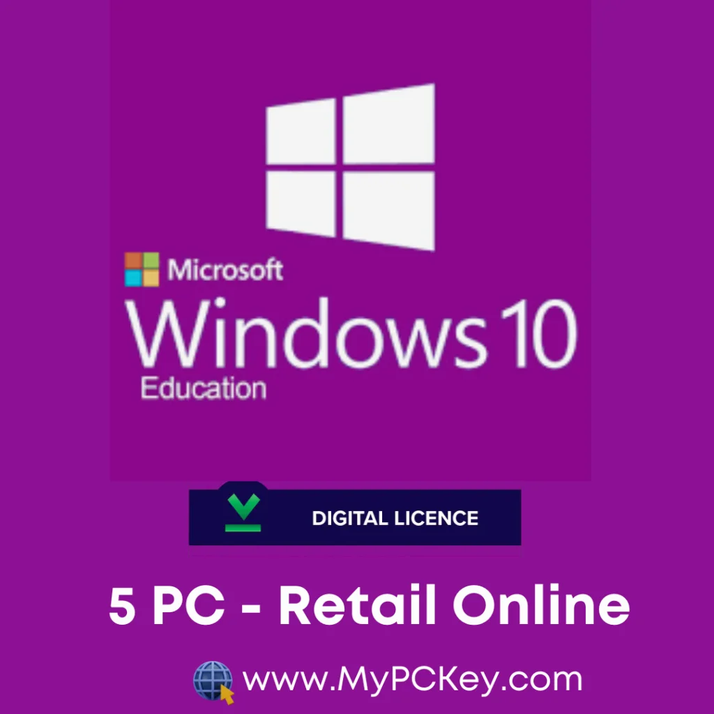 Windows 10/11 Education Retail Online Key