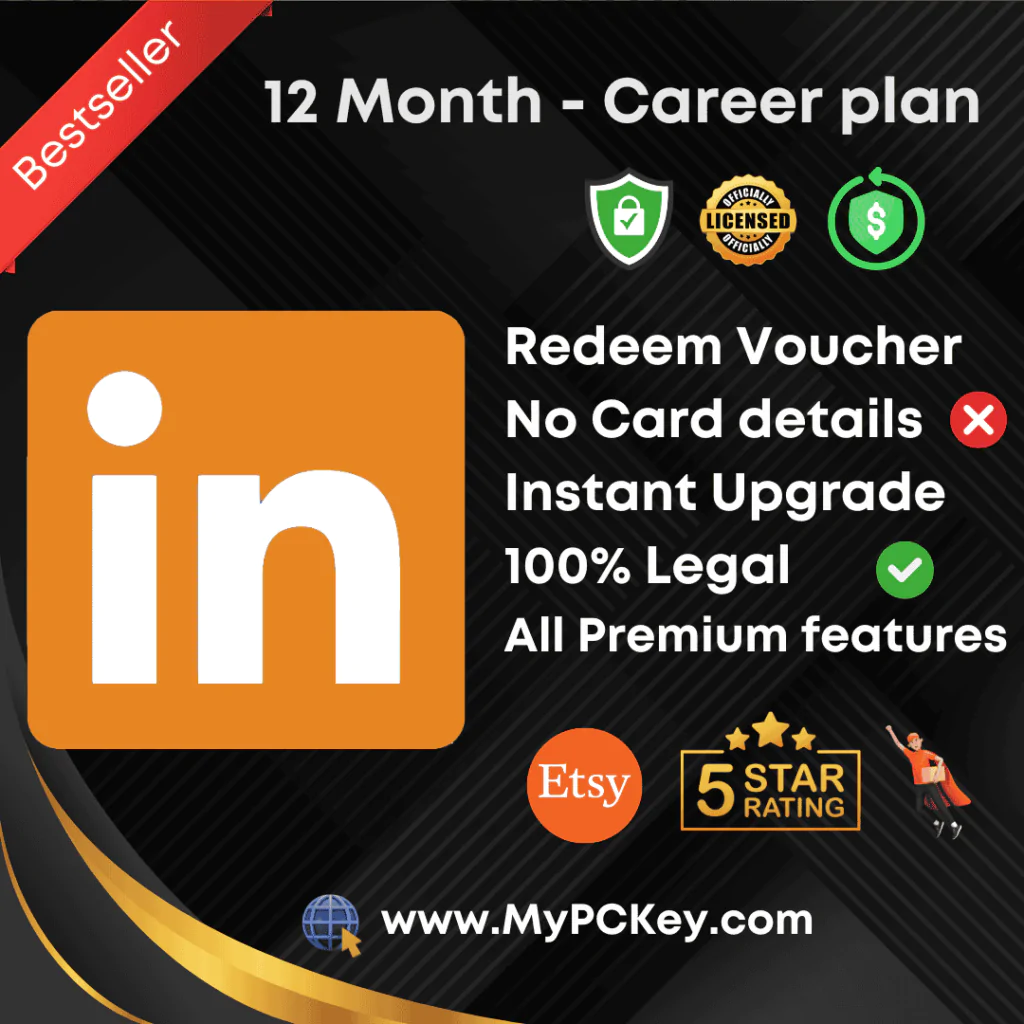 12 Month LinkedIn Premium Career Plan Redeem Voucher Link at Cheap Price