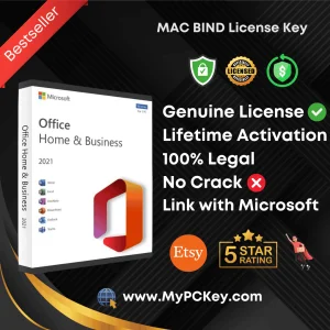 Microsoft Office 2021 Home and Business key for Mac OS