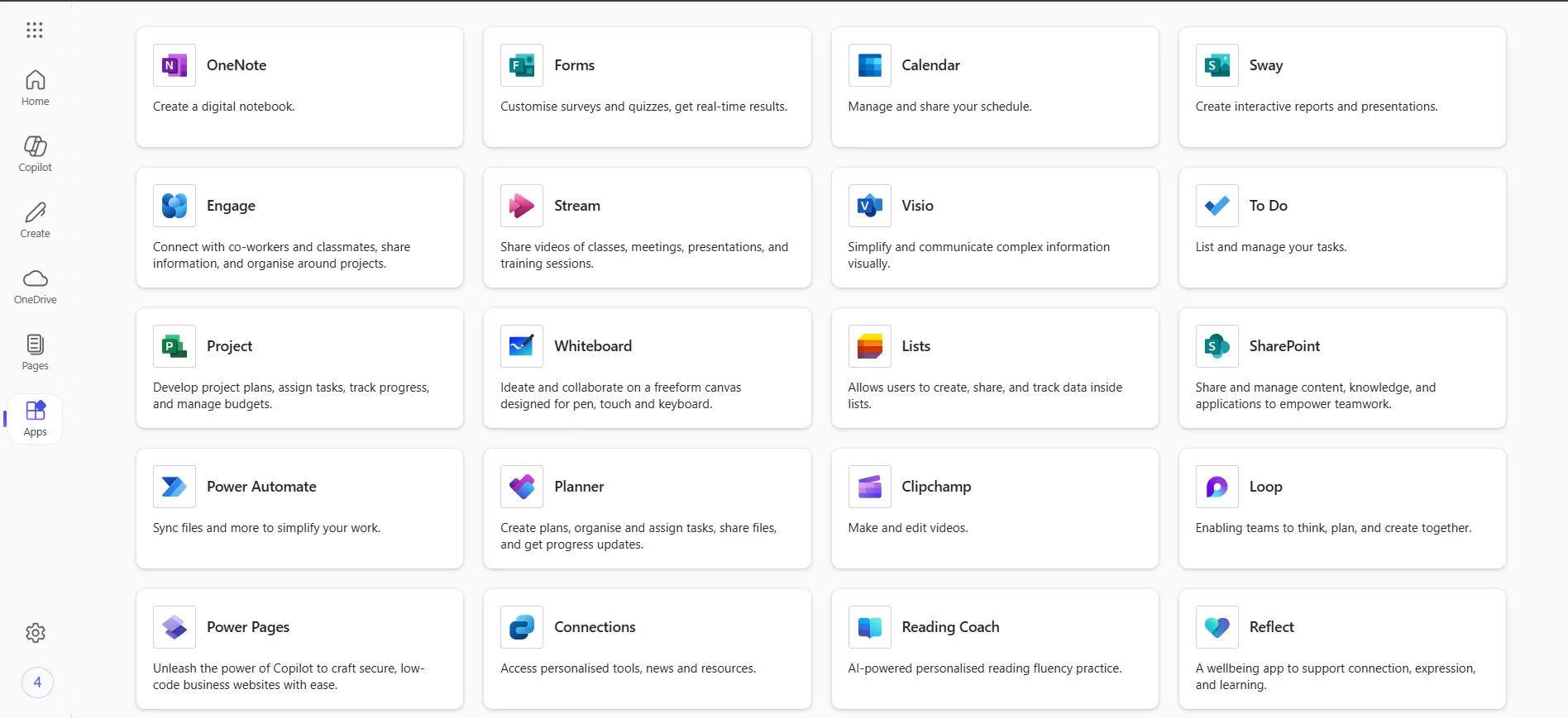 office 365 professional plus apps