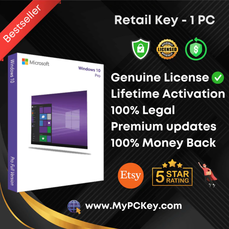 buy Windows 10 Pro Retail Key at cheap price