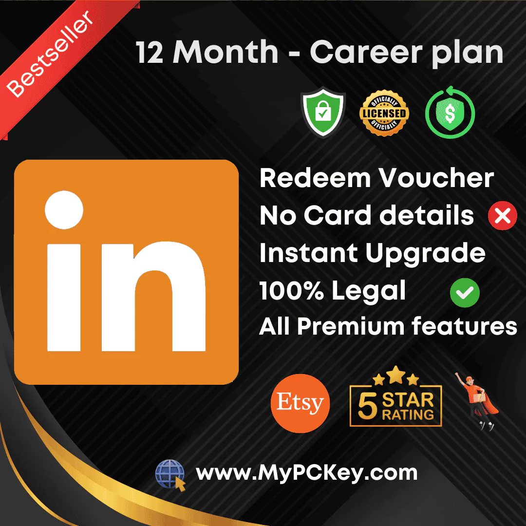 12 Month LinkedIn Premium Career Plan Redeem Voucher Link at Cheap Price