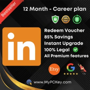 Buy LinkedIn Premium Career Plan Redeem Voucher