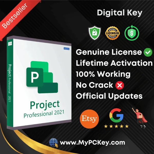 Buy Project Professional 2021 license key at cheap price