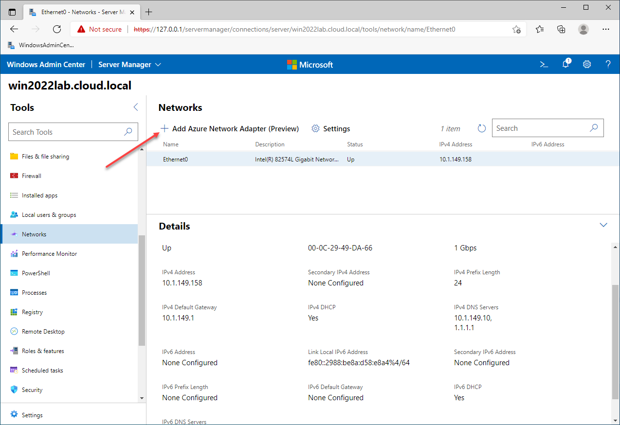 Windows Server 2022 Standard license activation