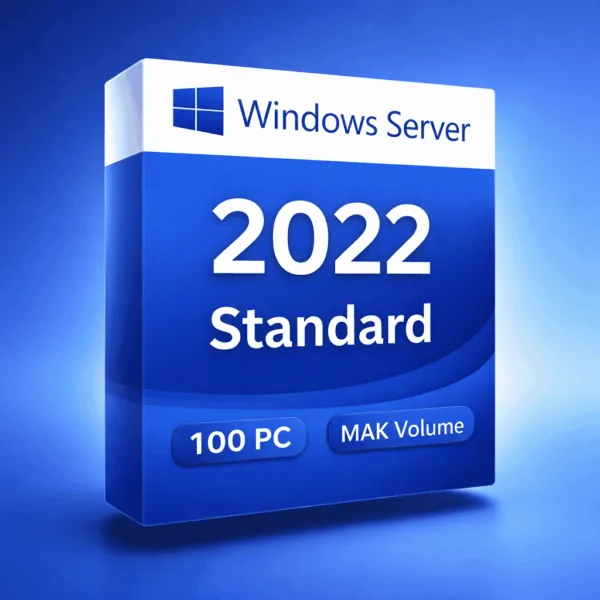 Windows Server 2022 Standard mak volume license