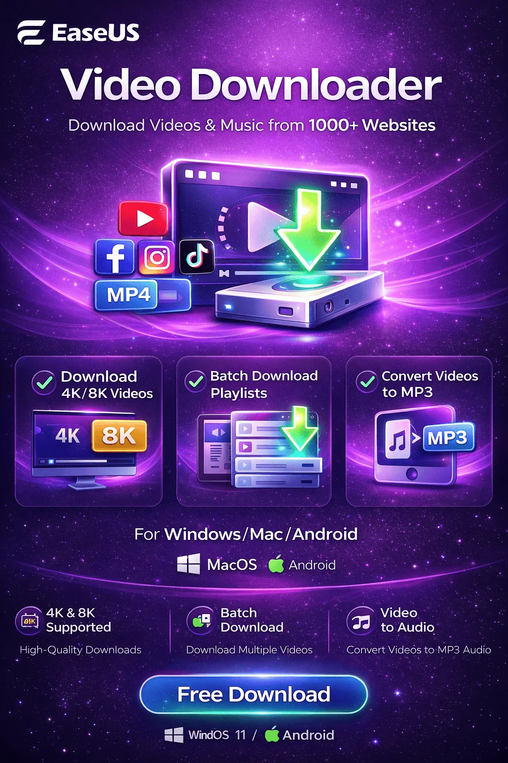 EaseUS Video Downloader