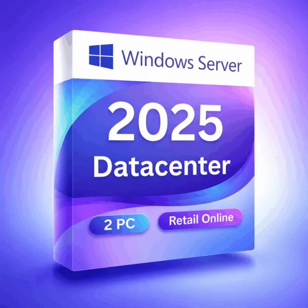 Windows Server 2025 datacenter Retail Online Key