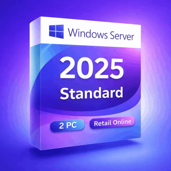 Windows Server 2022 Standard Retail Online Key - 2PC