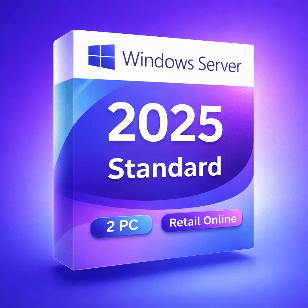 Windows Server 2022 Standard Retail Online Key - 2PC