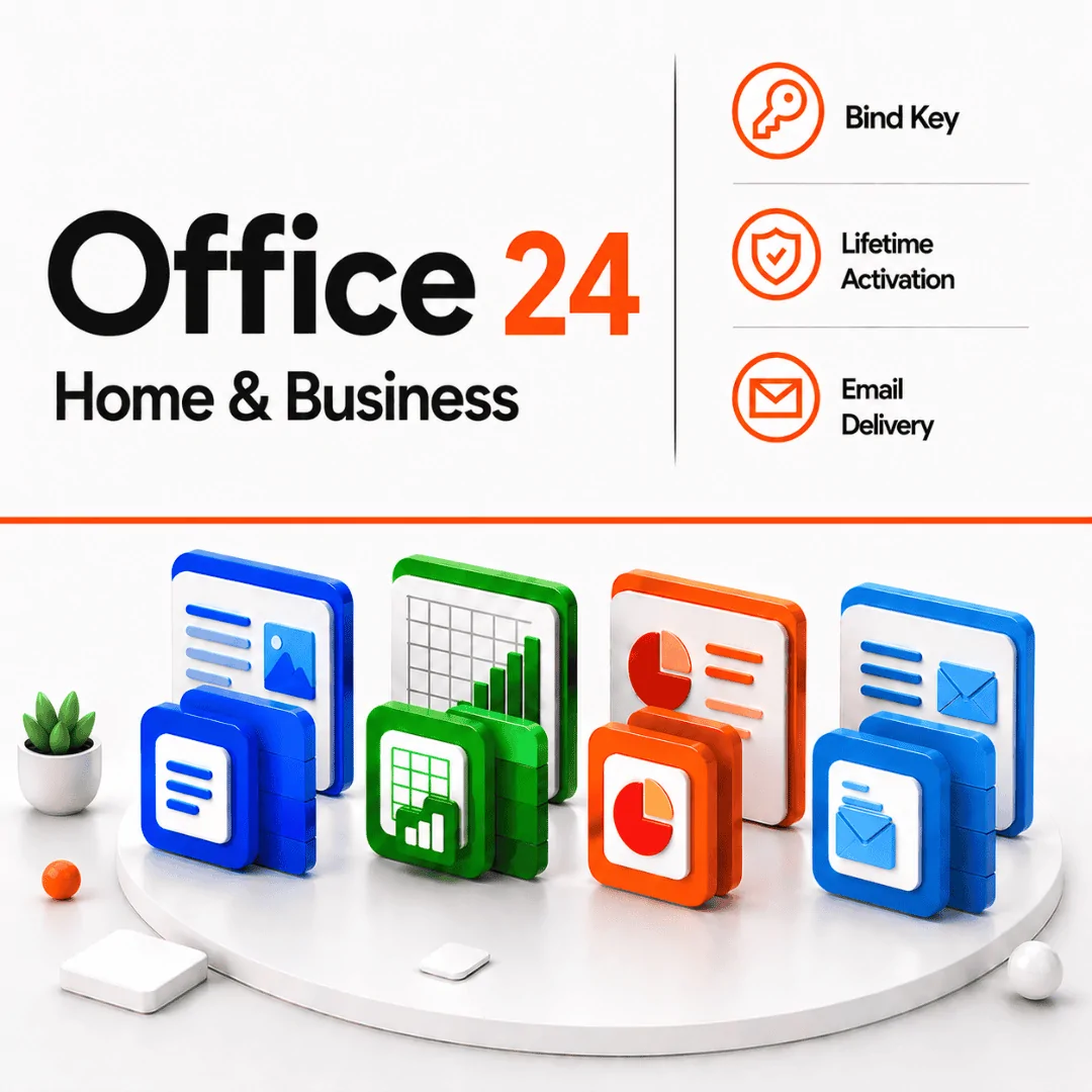 Office 2024 Home & Business Email BIND