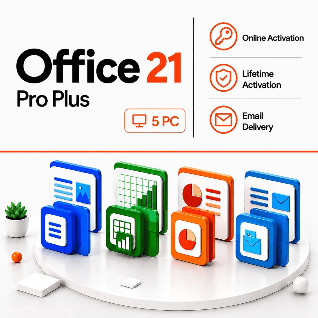 buy Office 2021 Pro Plus Key - 5 PC