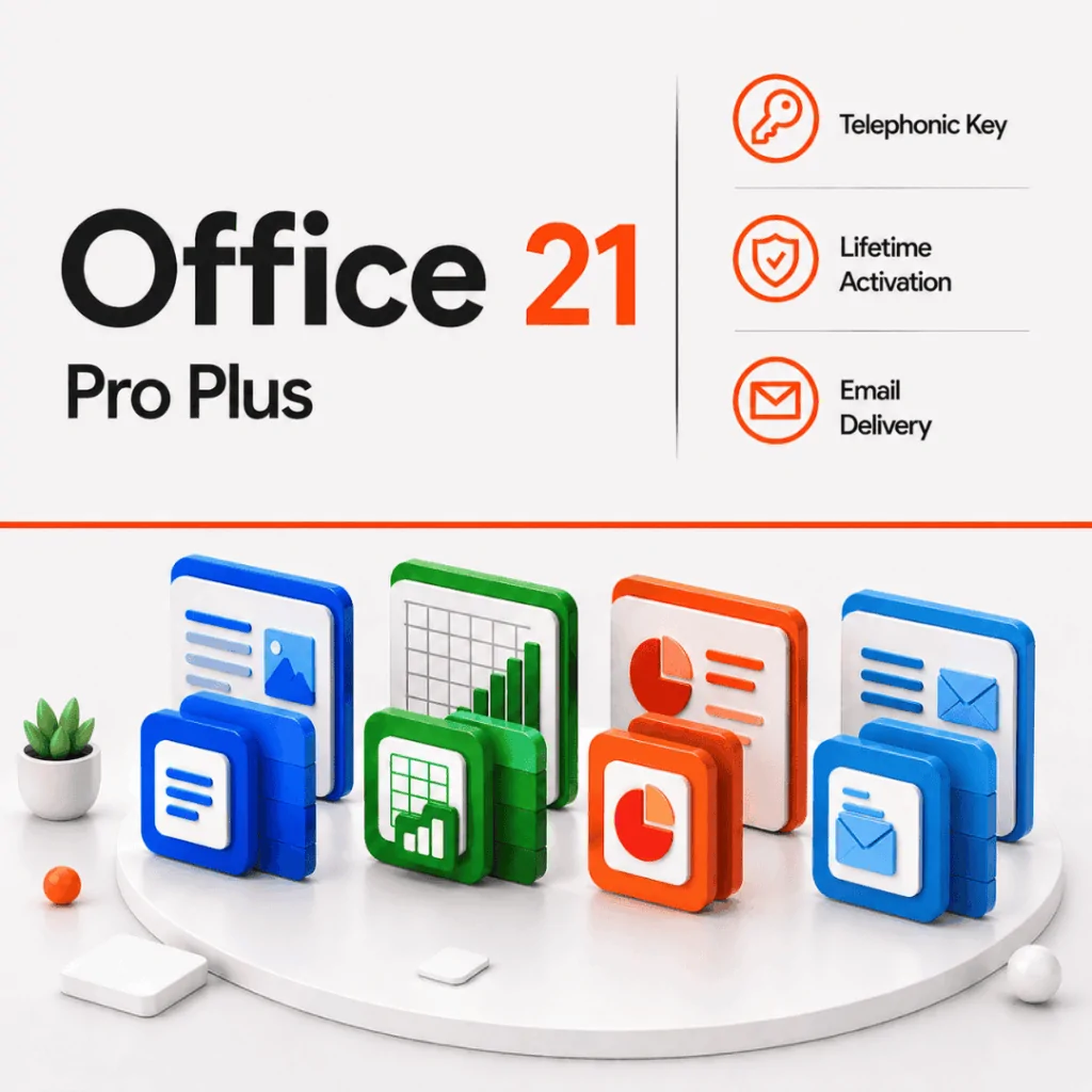 buy Office 2021 Pro Plus Lifetime License Key