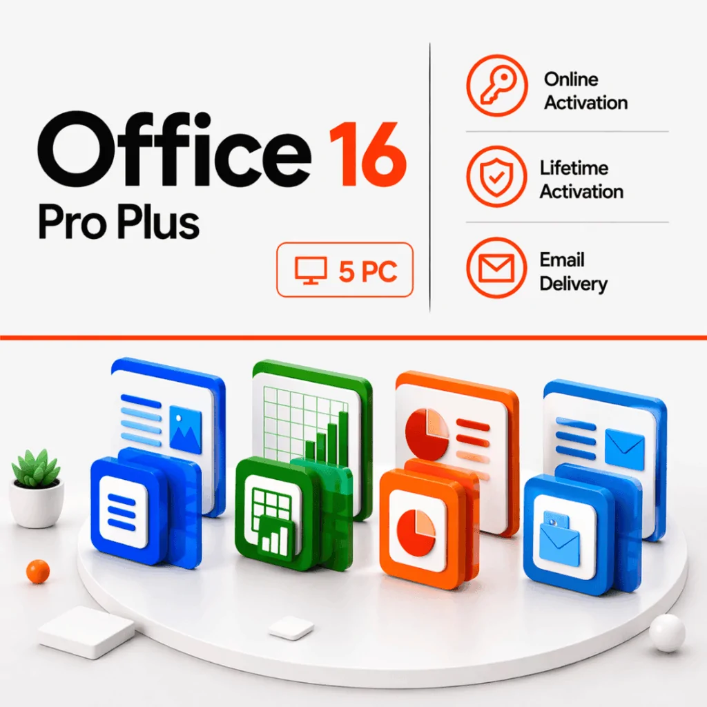 buy Office 2016 Pro Plus Key - 5 PC