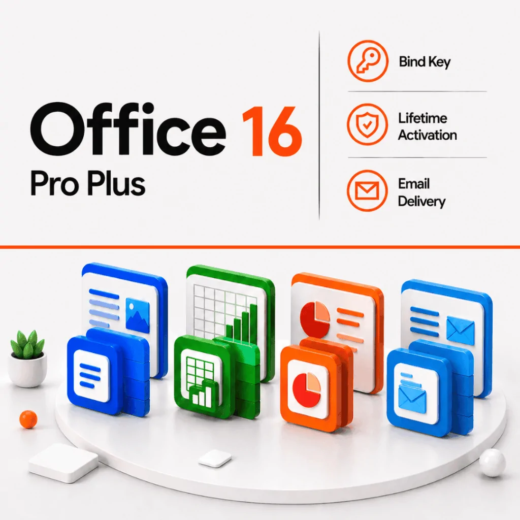 buy Office 2016 Pro Plus Email BIND key