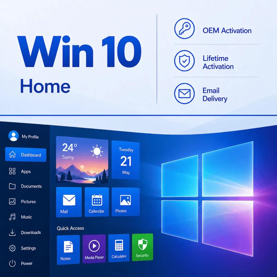 buy Win 10 Home Digital OEM License Key