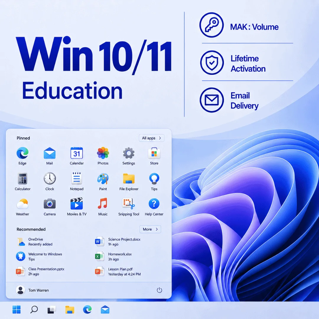 buy Windows 10/11 Education Digital License Key – 1 PC